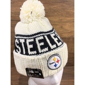 Women’s Pittsburgh Steelers New Era Knit Hat Beanie Cap